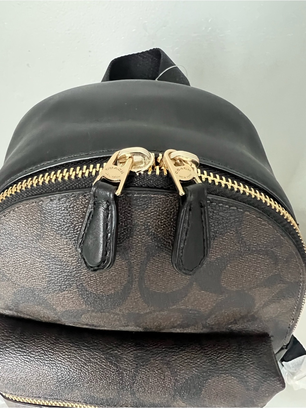 Coach Mini Backpack In Signature Canvas - Picture 2 of 8